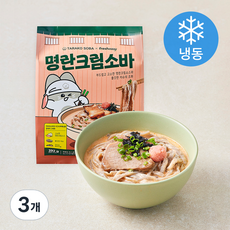 프레시지 타라코소바 명란크림소바 (냉동), 392g, 3개