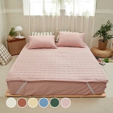 바자르 60수 고밀도 피그먼트 도톰밴딩패드, 핑크