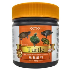 OTTO 建興水族 烏龜條狀飼料, 180g, 1罐