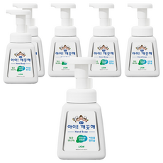 LION 獅王 廚房用洗手慕斯 羅勒香, 250ml, 6個