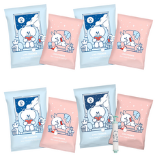 9件組【迪士尼正版授權】真空壓縮袋 旅行壓縮袋-熊大兔兔, 1入