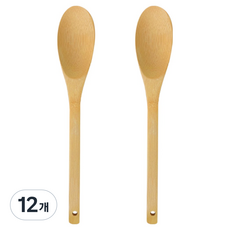 CAMEL 竹製炒匙 28cm, 12個, 原木