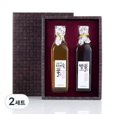 지리산한봉 특화 밤꿀 400g + 때죽꿀 400g 세트, 2세트