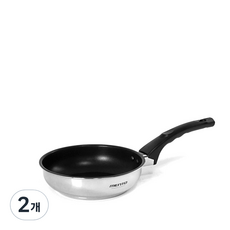 키친아트 멘토 열센서 인덕션 후라이팬, 2개, 20 cm