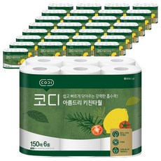 CODI 捲筒式廚房紙巾, 150張, 30捲