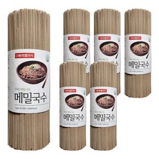 더봉평클래식 메밀국수, 1kg, 6개