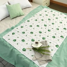 Livemom 涼感墊, 植物圖案, 聚合物凝膠