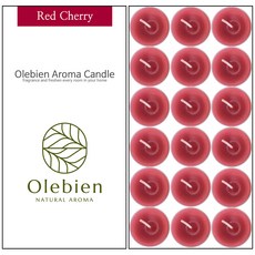Olebien 香氛蠟燭, 紅櫻桃, 18個