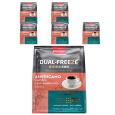 金寶雙凍美式黑咖啡 100%冷凍乾燥咖啡 經典風味, 2g, 30入, 6袋