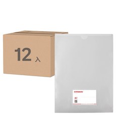 DaTaBanK 三田文具 A4 L+U型二合一文件夾12入, LU-310N-12, 1組