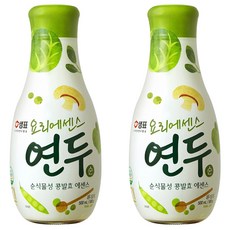 연두 요리에센스 순, 500ml, 2개