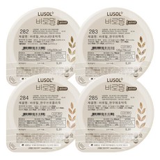 루솔 실온 이유식 바로밀 2단계 한우세트, 바나나단호박, 한우미역, 한우브로콜리, 한우애호박, 120g, 4개