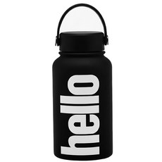 高質感手提式水壺 G款 410g, 650ml, 黑色, 1個