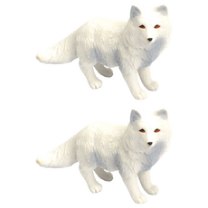 Safari Ltd 282329 北極狐公仔, 2個