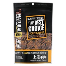 NATURAL FARM 自然牧場 紐西蘭天然零食訓練軟零食系列, 上選羊肉, 90g, 1包