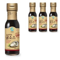 청정원 프리미엄 굴소스, 170g, 4개