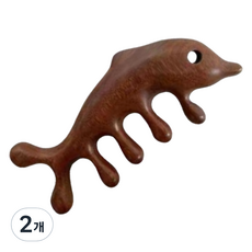 도이뮤 두피 괄사 마사지기 17, 2개