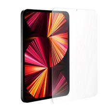 SwitchEasy 魚骨牌 iPad mini Glass Defender 抗藍光鋼化玻璃保護貼 8.3吋, 透明色, 1個