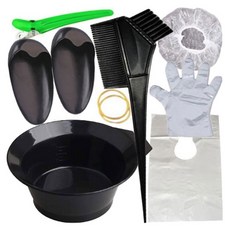 DIY染髮用具8入組, 隨機發貨（髮夾）, 1套