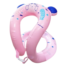 WEKO S型游泳充氣背心 兒童款, 粉色, 1個