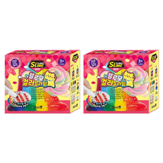 BOAZLin PLUMO DIY 彩色史萊姆 800g, 2個, 混合顏色