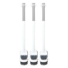 Hi Uncle 浴室馬桶清潔刷, 3個, 灰色