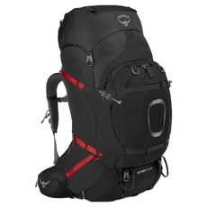 OSPREY 男款 Aether Plus 85 大型揹包 85L, 黑色