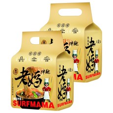 老媽拌麵 香菇炸醬 特選芝麻油 油蔥提味 台灣香菇, 8包