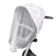 Manito 刺繡推車罩, 愛心兔子款, 1入