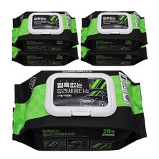 iFree 不留髒污痕跡的玻璃清潔濕紙巾 25p, 5個