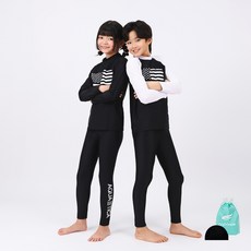 aquatica 防曬泳衣彈性泳帽3件組 AQAJS401