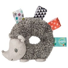 Mary Meyer 標籤手搖鈴 柔軟玩具 觸感刺激 安撫寶寶, 酷小蝟, 酷小蝟), 1個