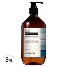 나드 부케가르니 리프레쉬 퍼퓸드 바디워시 베이비파우더향, 500ml, 3개