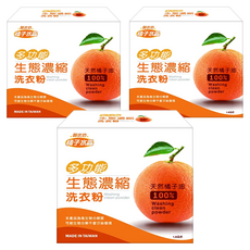 AKIRA 御衣坊 多功能生態濃縮洗衣粉 含天然橘子油 - 1.5kg, 3盒