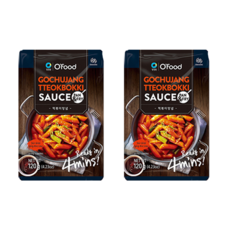 O'Food 清淨園 傳統辣炒年糕醬120g*2包 (韓式醬料、快速料理), 120g
