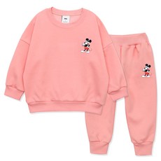 LITTLE RABBIT 童款米奇圖案長袖上衣+縮口長褲套裝