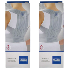 Dr.MED 背部支撐護具姿勢矯正器 DR-B011-1, 2盒