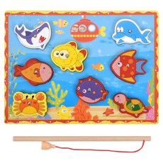 바다 입체자석 낚시놀이, 복어, 1개