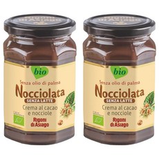 리고니디아시아고 유기농 카카오 헤이즐넛 크림, 250g, 2개