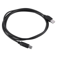 3C電腦周邊傳輸線材 USB A公-B公 USB 2.0高速傳輸線, 5m, 黑色, 1條