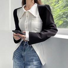 LUNA GIRL 女款 Likitt 修身打底襯衫 L25FST071212