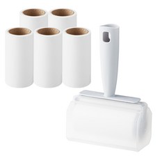 코멧 T자형 사선컷팅 테이프 클리너 핸들 + 거치대 + 리필 6개 (10cm x 8m), 1세트