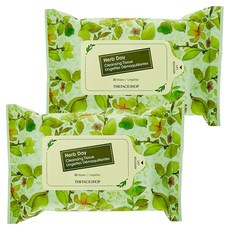 더페이스샵 허브데이 클렌징 티슈, 20매입, 2개