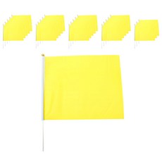 PARTYHAE 應援旗 24入, 黃色