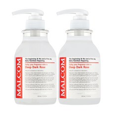 MALCOM 瑪律科姆 護髮素 禁忌玫瑰香, 520ml, 2入