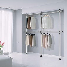 GAHWA HOMESYS 基本款4層頂天立地衣架, NLB3400