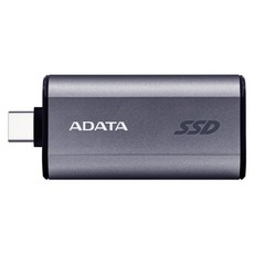 ADATA 威剛 外接式固態硬碟SSD SC750, 1TB, 鈦灰
