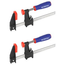 WORKPRO 高級鋼製快速夾 150mm WP232030, 2個