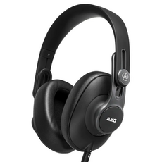 AKG K361 封閉式 監聽耳機 人體工學設計 50mm驅動單體, 黑色