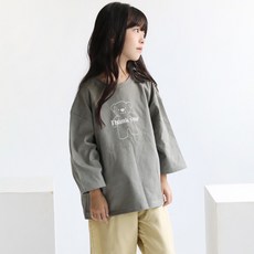 YEROOYENA 兒童款寬鬆版型THANK YOU T恤